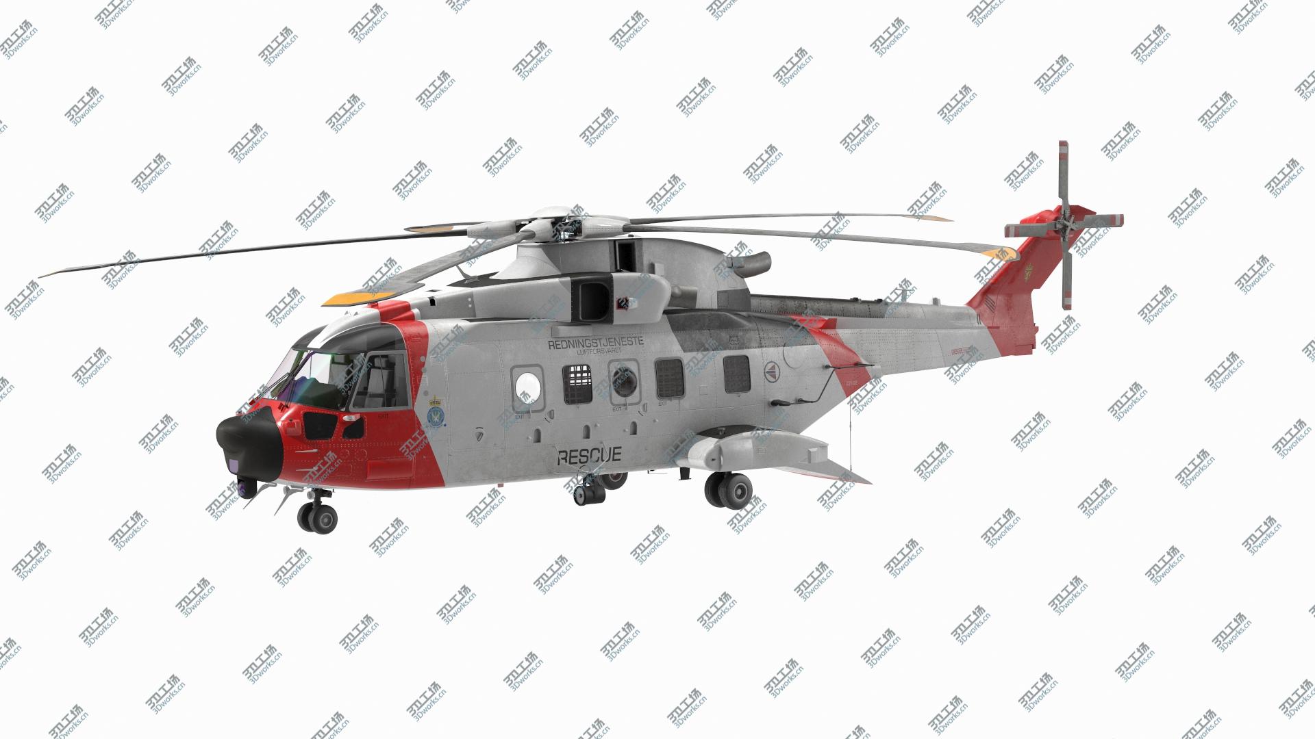 images/goods_img/20210313/3D AgustaWestland AW101 Helicopter Norwegian Air Force/2.jpg